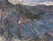 Lovis Corinth Walchensee im Herbst USA oil painting artist